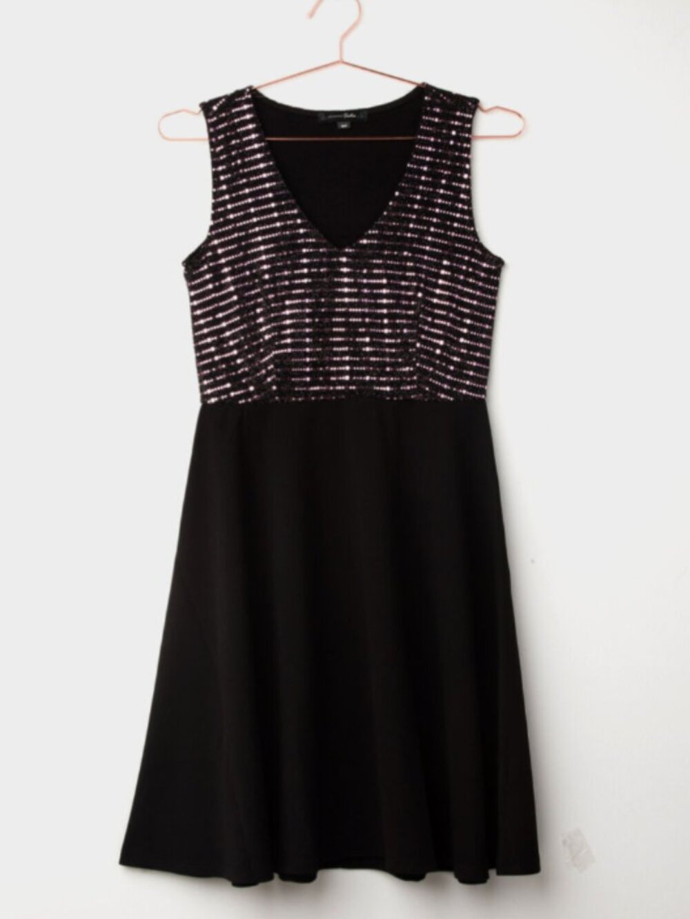 NWT Warehouse One Sequin Top Cocktail Dress size L